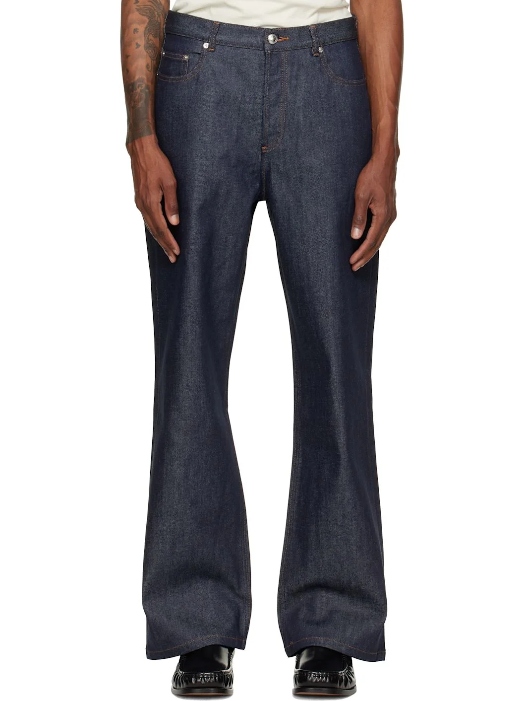 Navy Aaron Jeans - 1