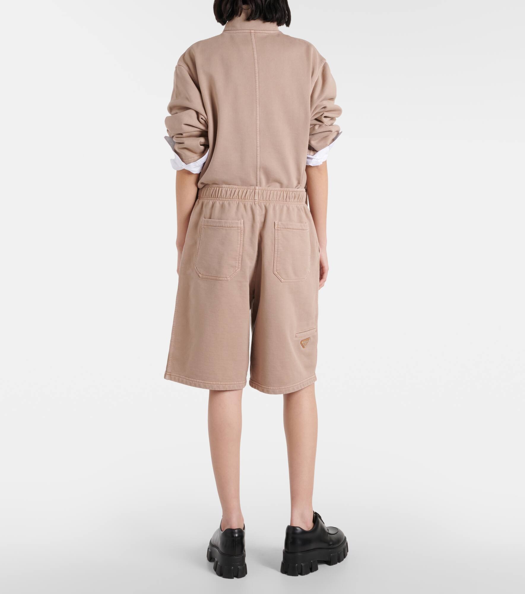 Cotton Bermuda shorts - 3