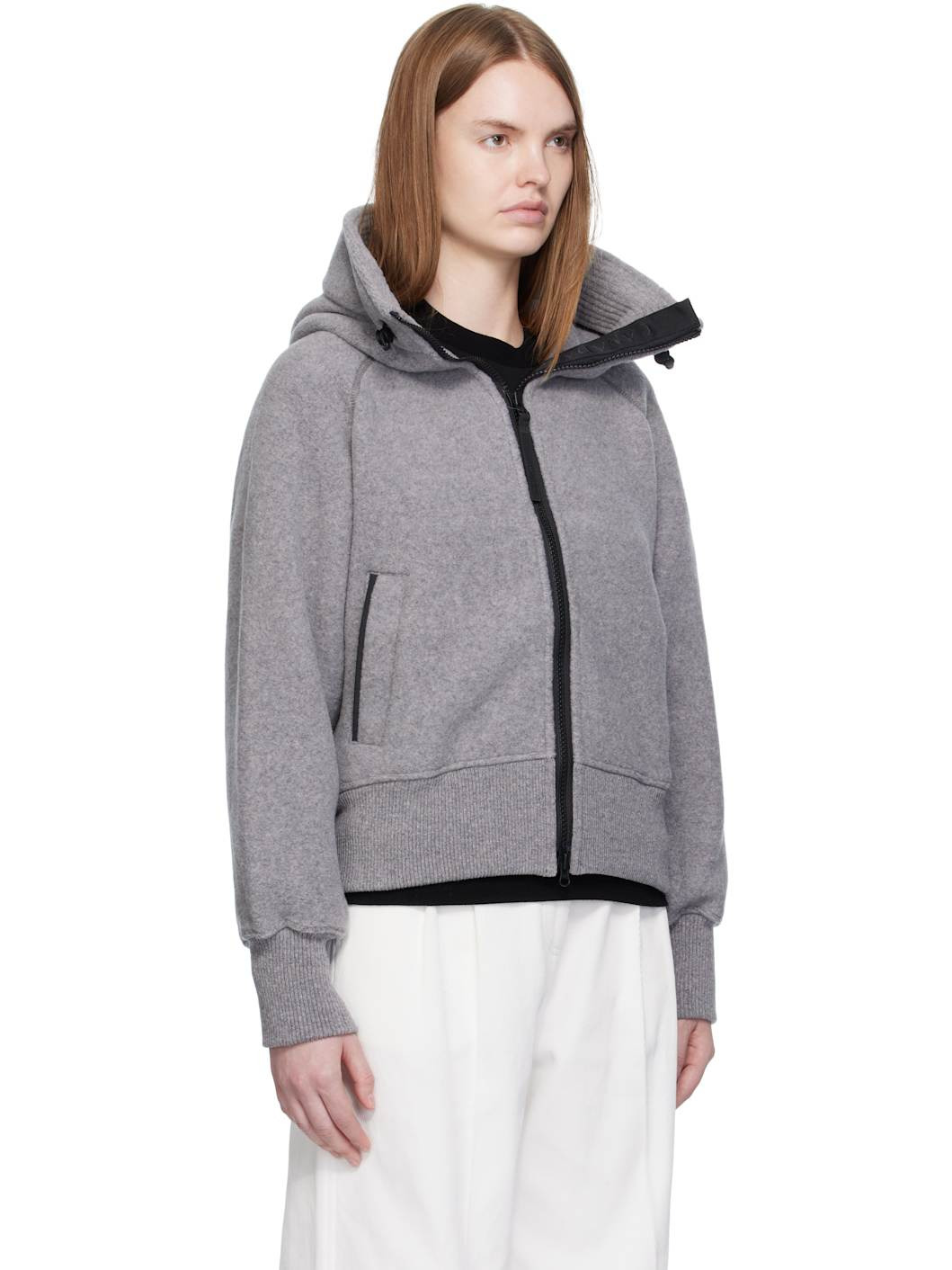 Gray 'Black Label' Chilliwack Kind Fleece Bomber Jacket - 2