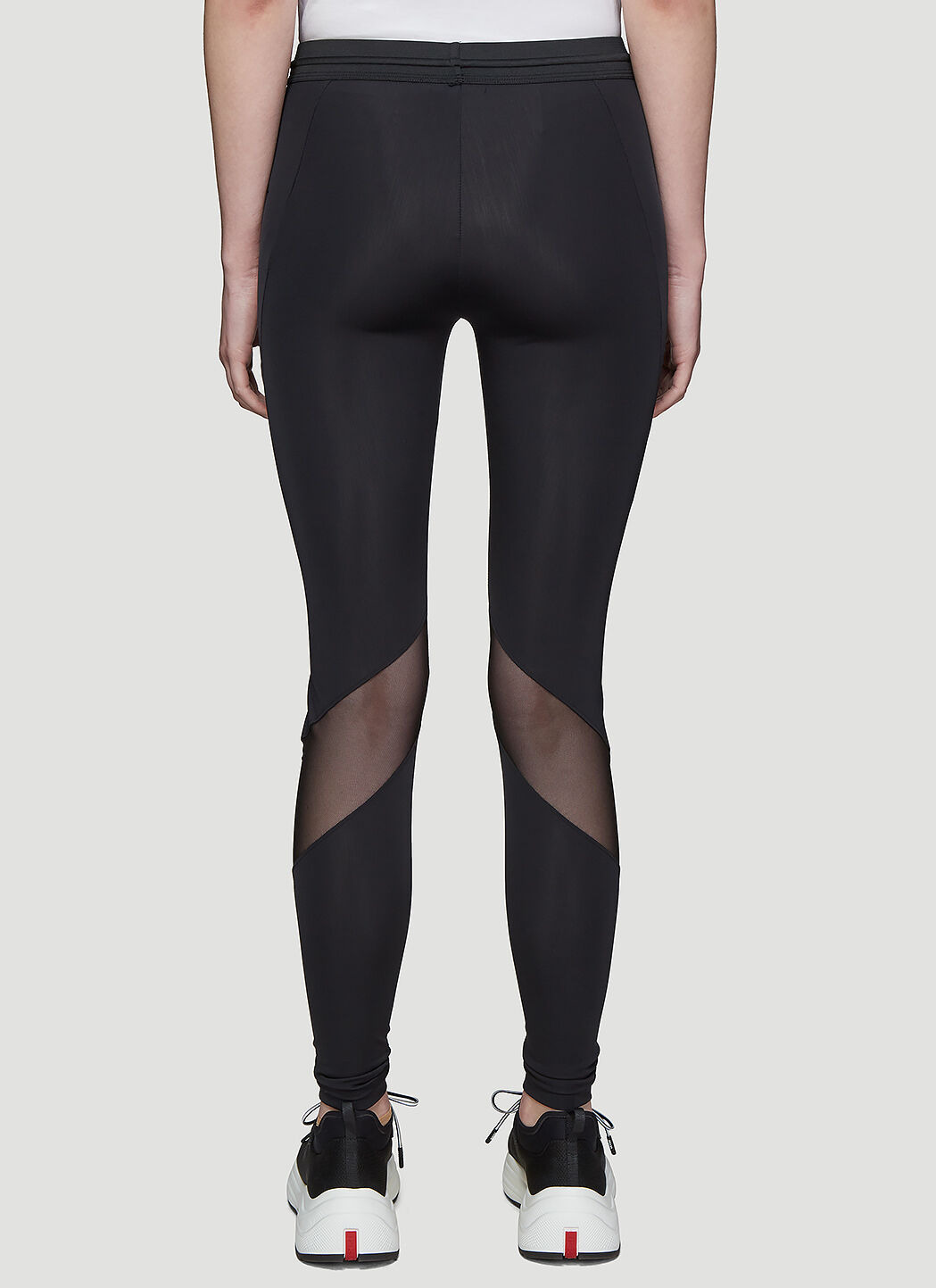Mesh Panel Leggings - 4