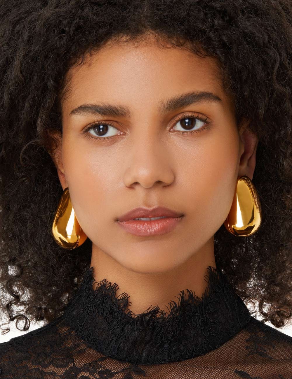 PEBBLE STATEMENT EARRINGS - 4