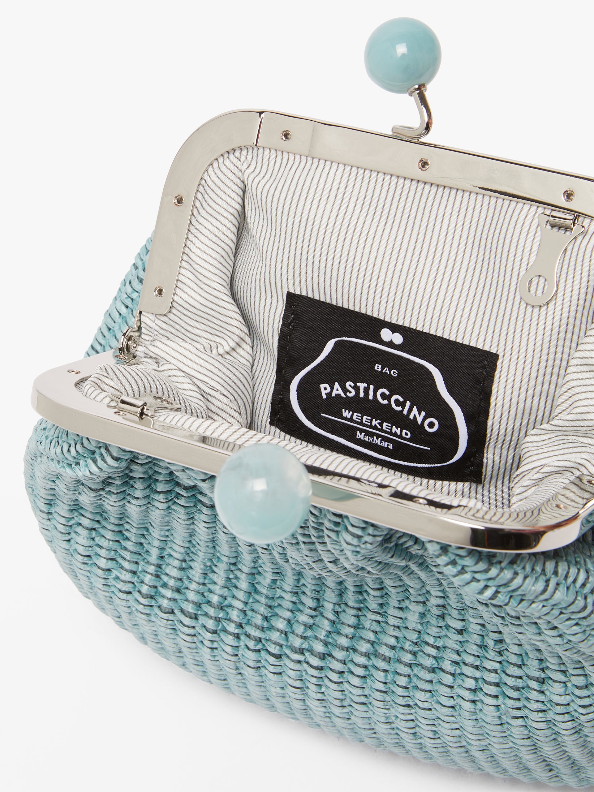 CANOA Extra Small raffia-look Pasticcino Bag - 6