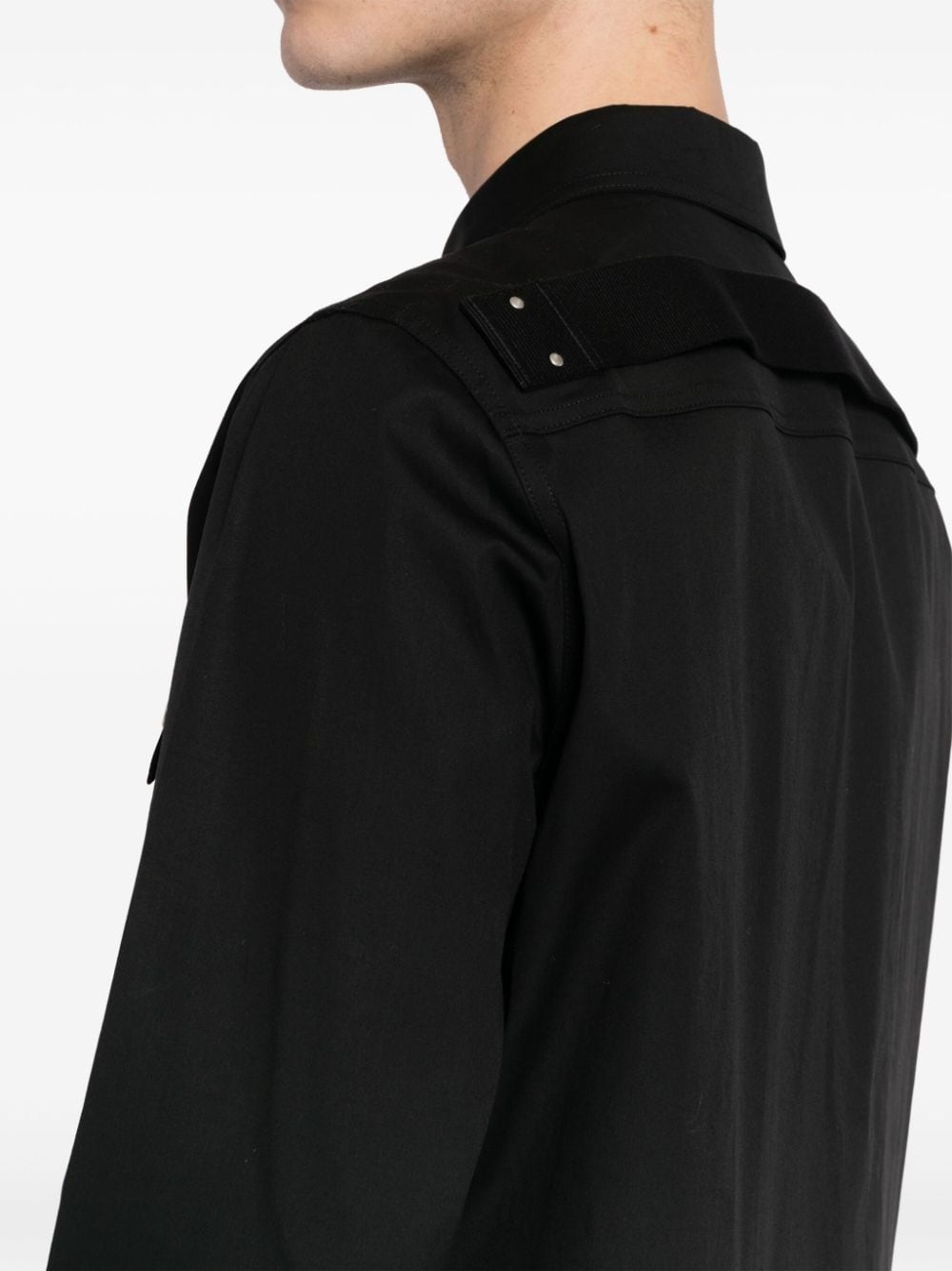 long-sleeve poplin shirt - 5