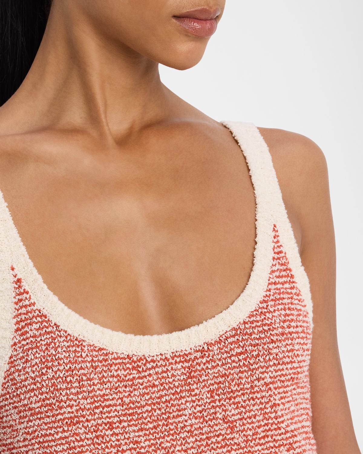 Stripe Scoop-Neck Tank Top - 5