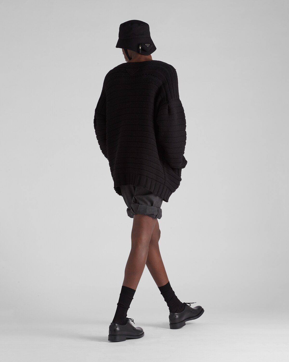 Shetland wool boat-neck sweater - 5