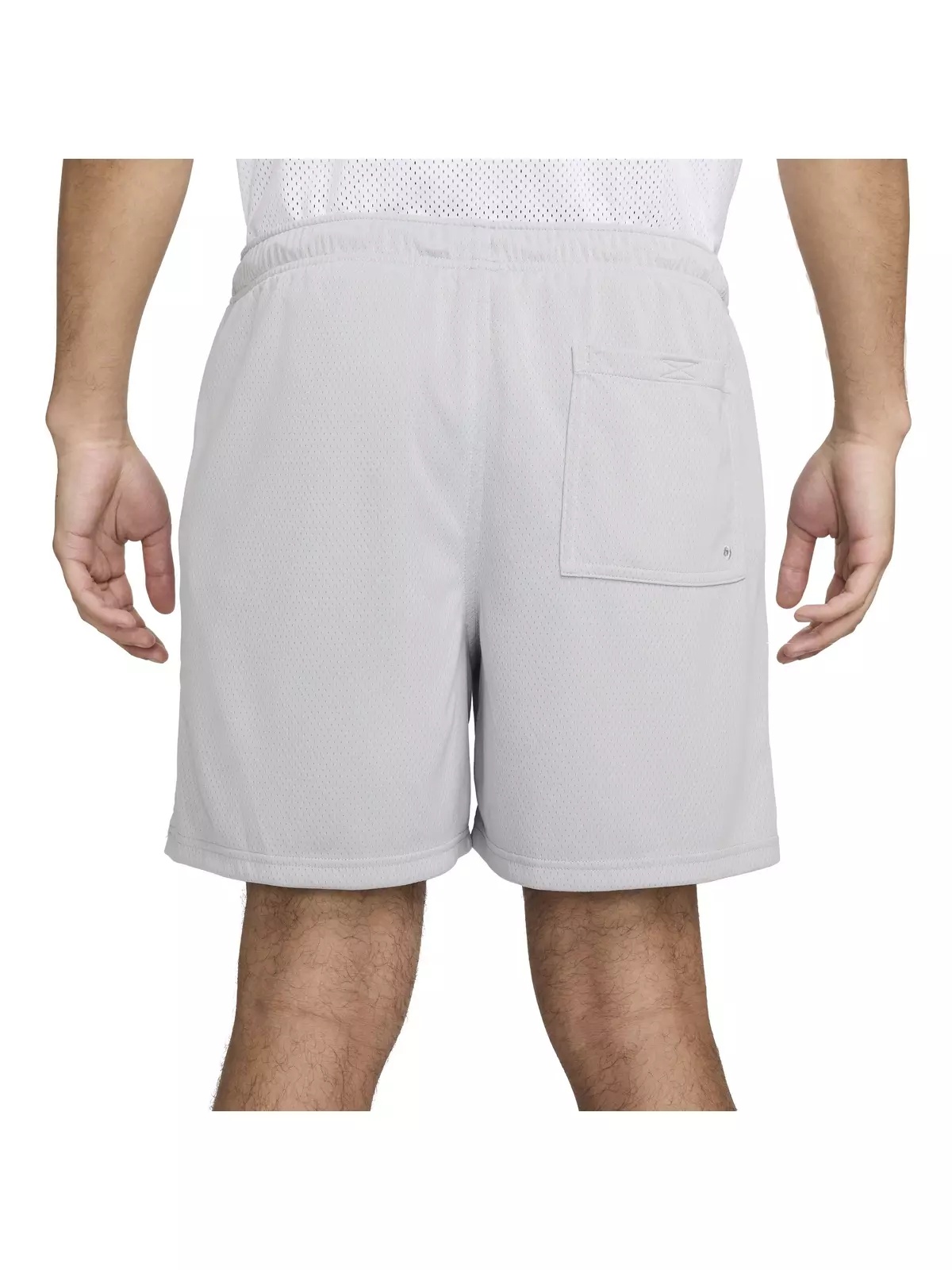 Men's Club Mesh Flow Shorts - Grey - 2