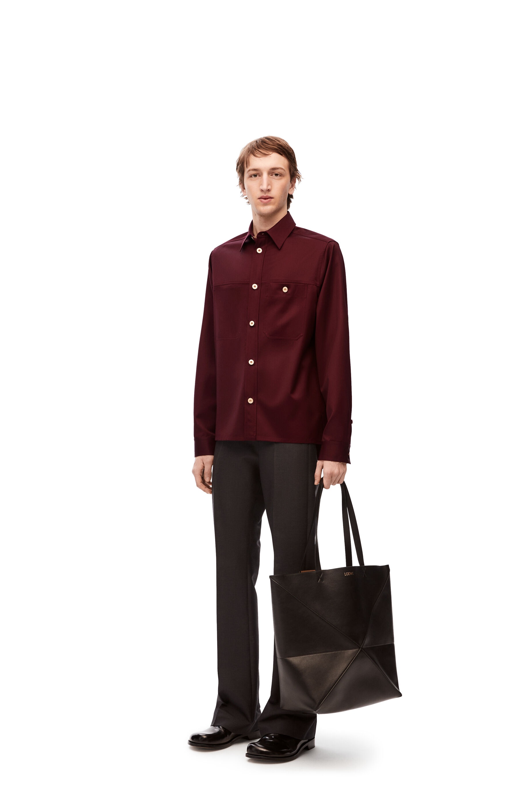Overshirt in wool - 2