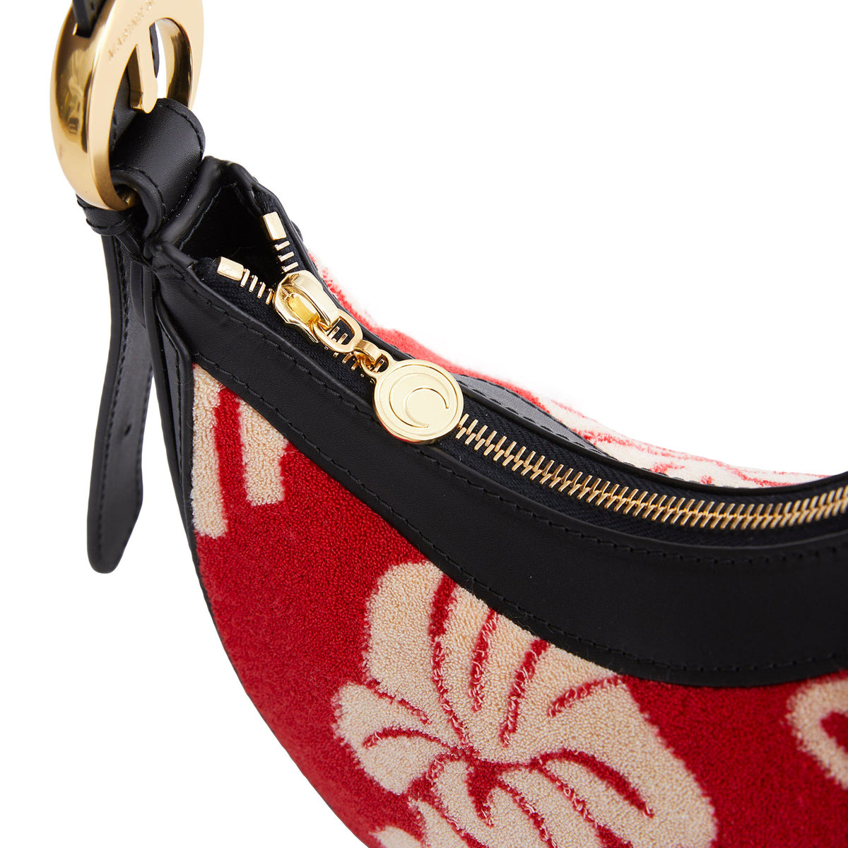 JERSEY JACQUARD TOWELS ECLIPS MINI BAG (RED) - 5