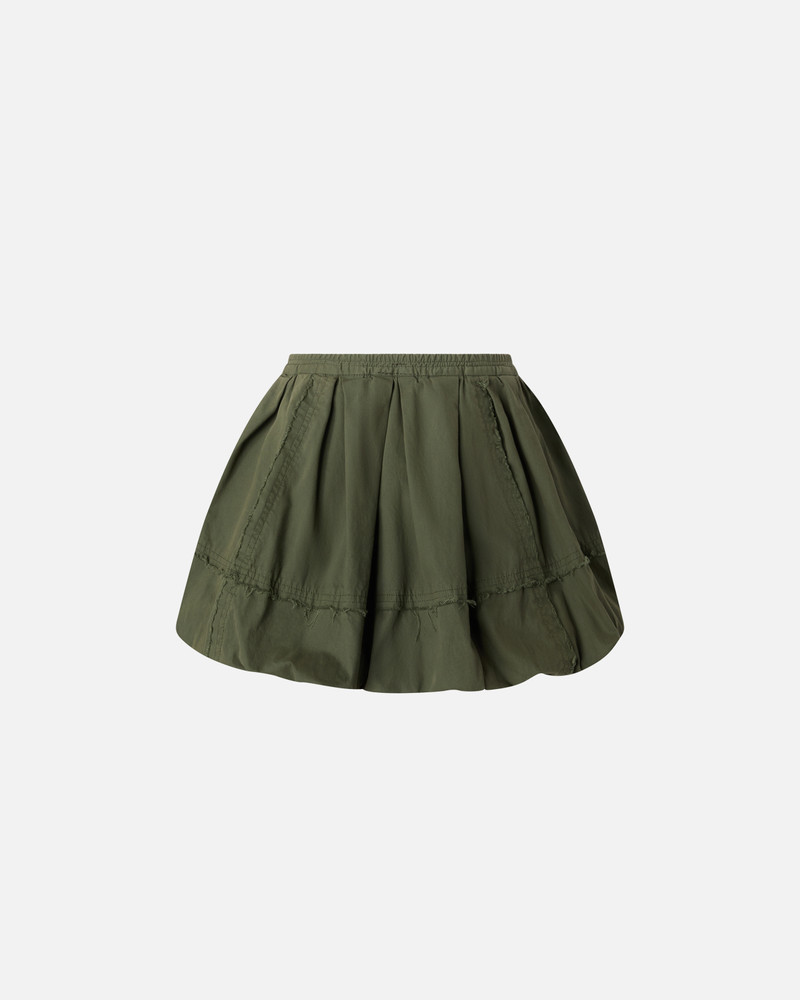 PINKO MINI BALLOON SKIRT IN COTTON CANVAS outlook