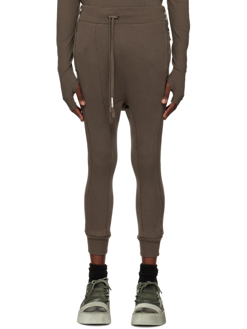 Khaki Object-Dyed Lounge Pants 1