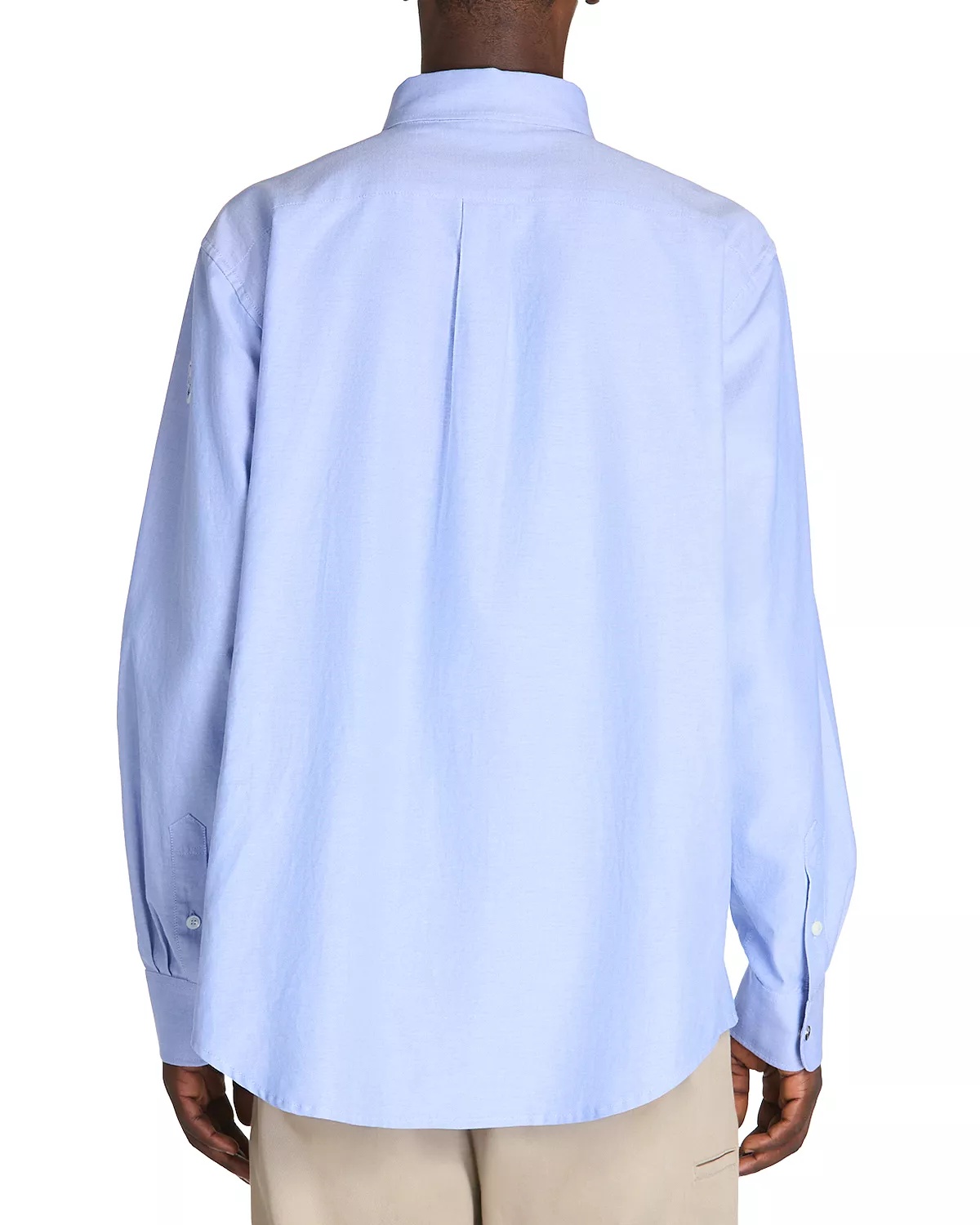 Cotton Embroidered Logo Button Down Shirt - 4
