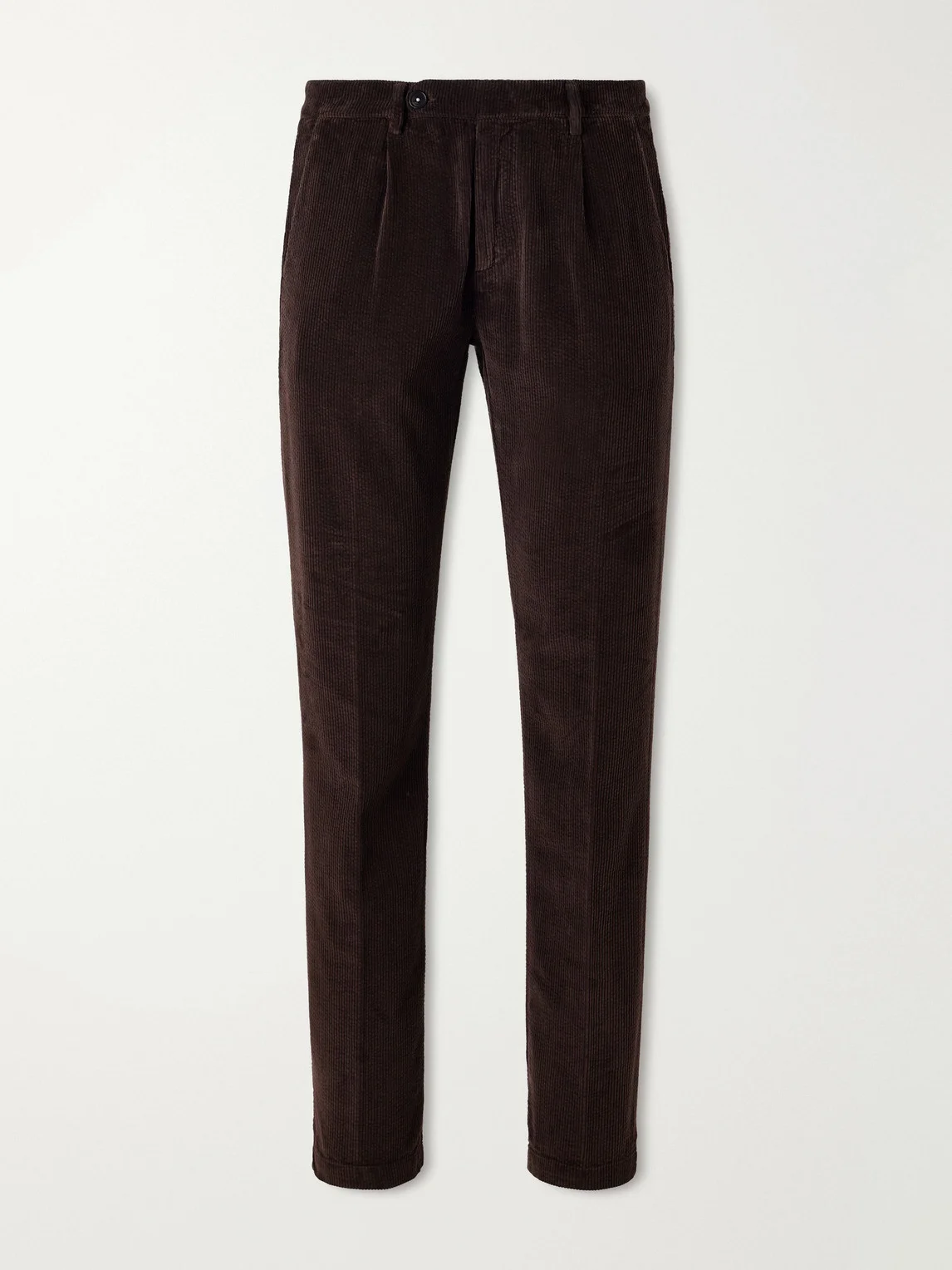 Ionio2 Straight-Leg Cotton-Corduroy Trousers - 1