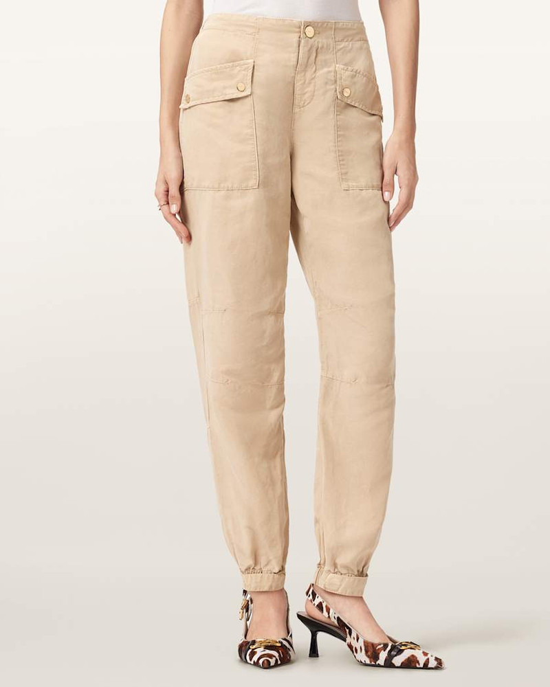 VAL CARGO LINEN BLEND PANTS 3
