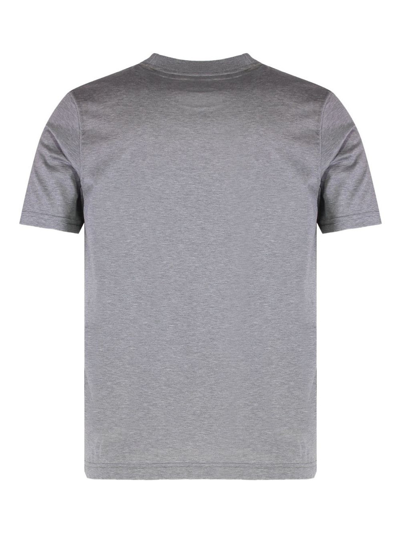 Paul & Shark crew-neck logo-embroidery T-shirt outlook