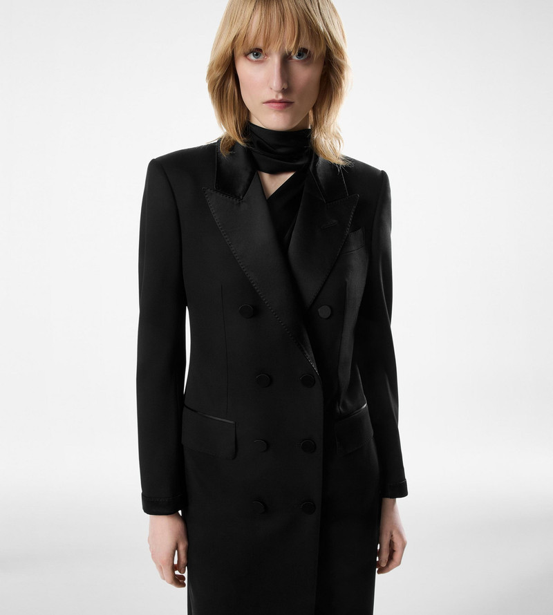TOM FORD DOUBLE BREASTED EVENING COAT outlook