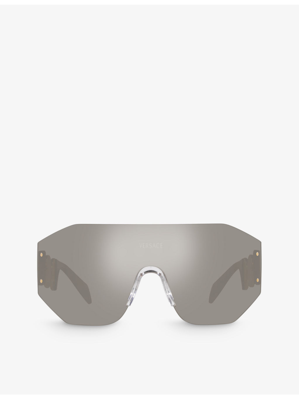 VE2258 irregular-frame branded-arm acetate sunglasses - 1
