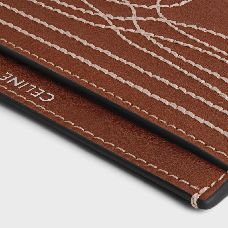 Card holder IN COWHIDE WITH EMBROIDERY 4