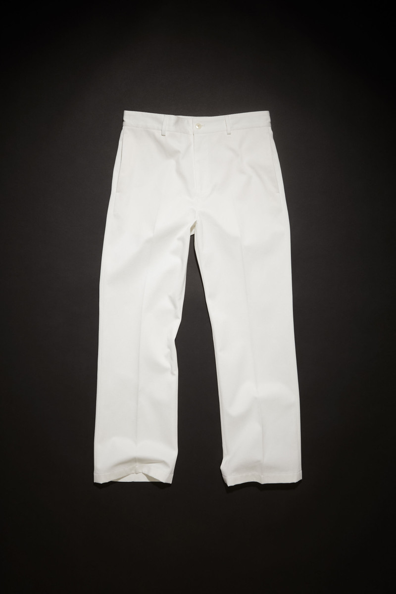 Twill trousers - White 6