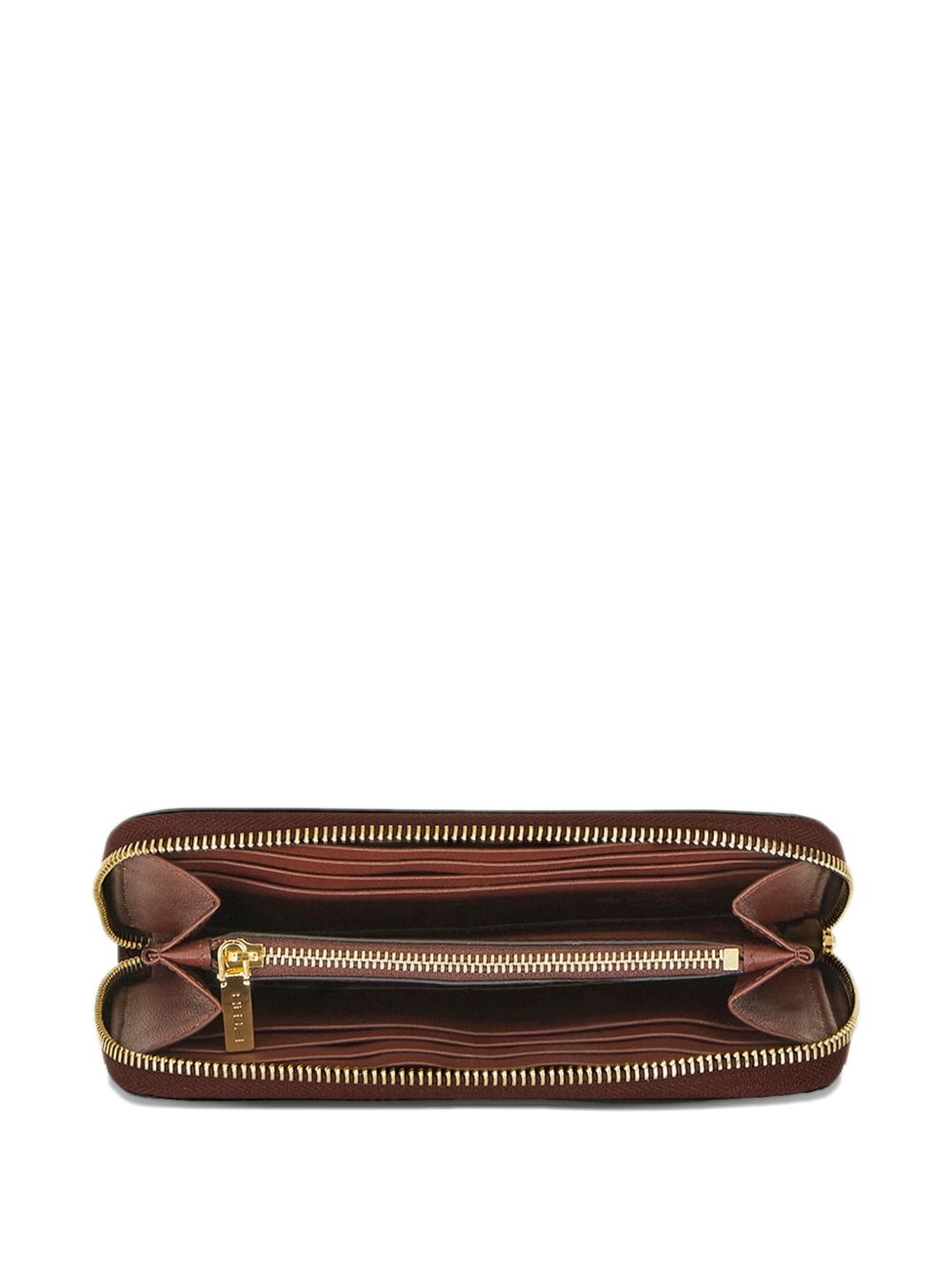 paisley zip-around wallet - 2