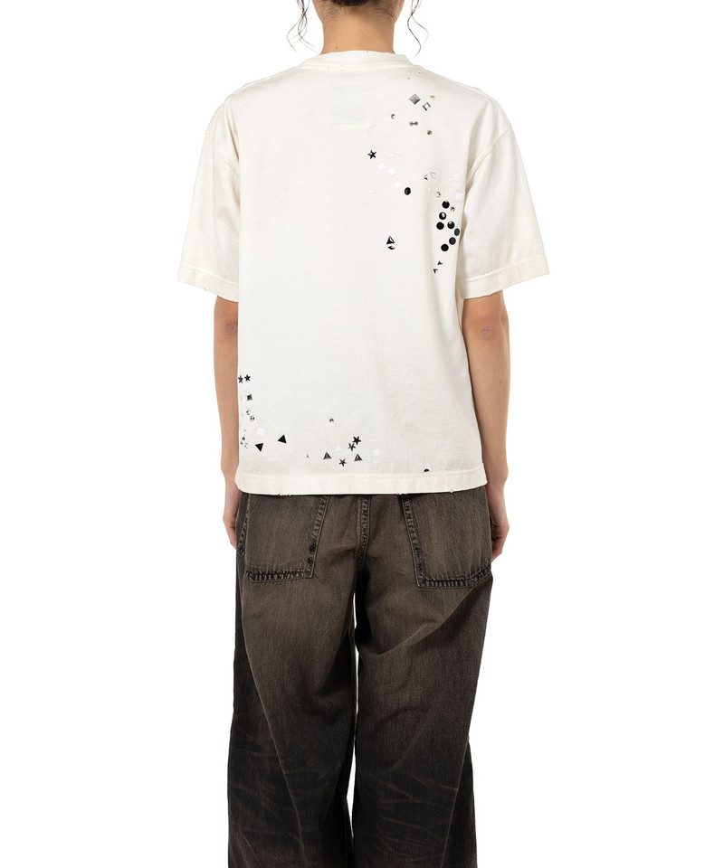 Embellished Distressed T-Shirt 6