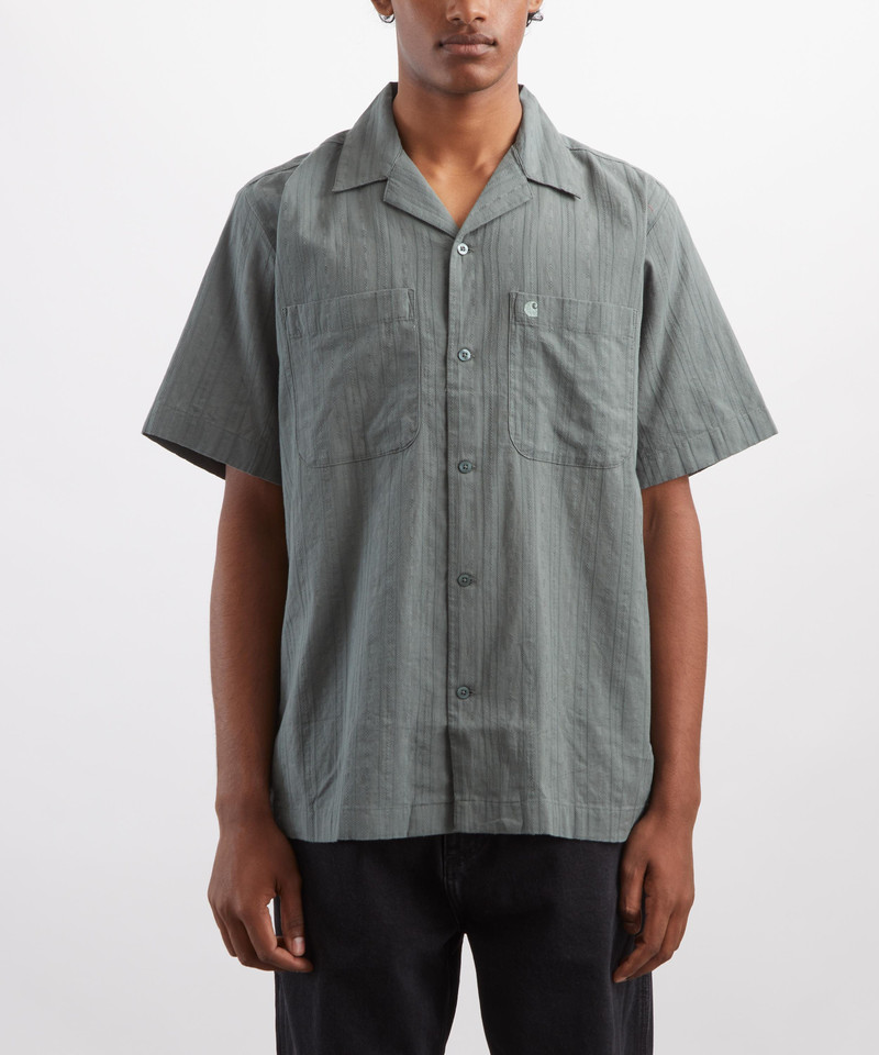 Carhartt WIP Gareth Shirt in Velvet Green outlook