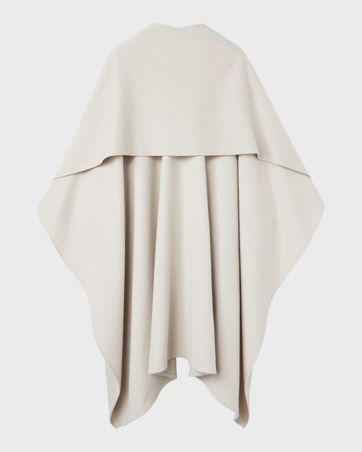 Daisy Fringed Cashmere Cape - 3