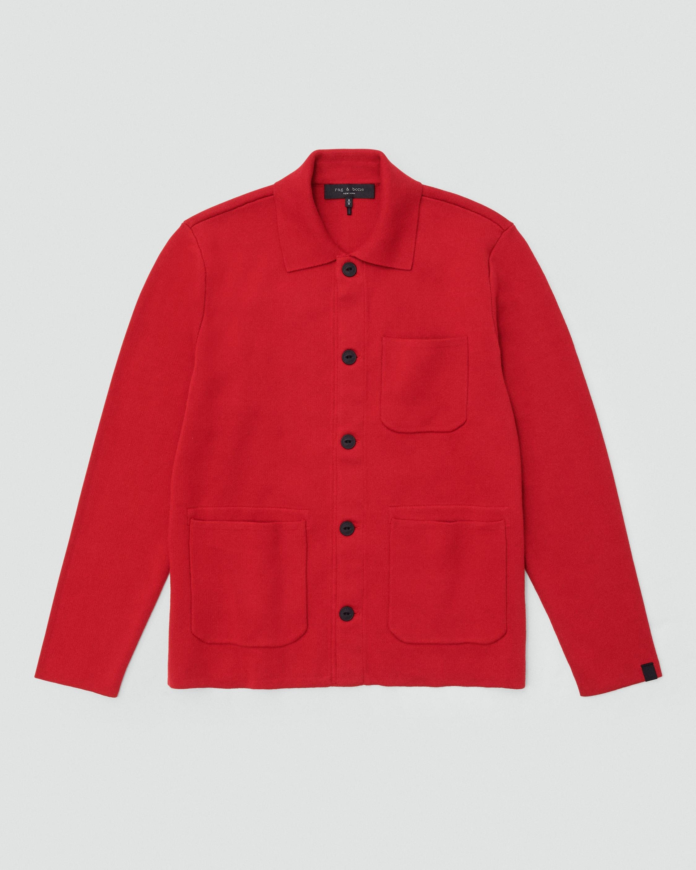Jayden Cotton Chore Cardigan
Relaxed Fit - 1