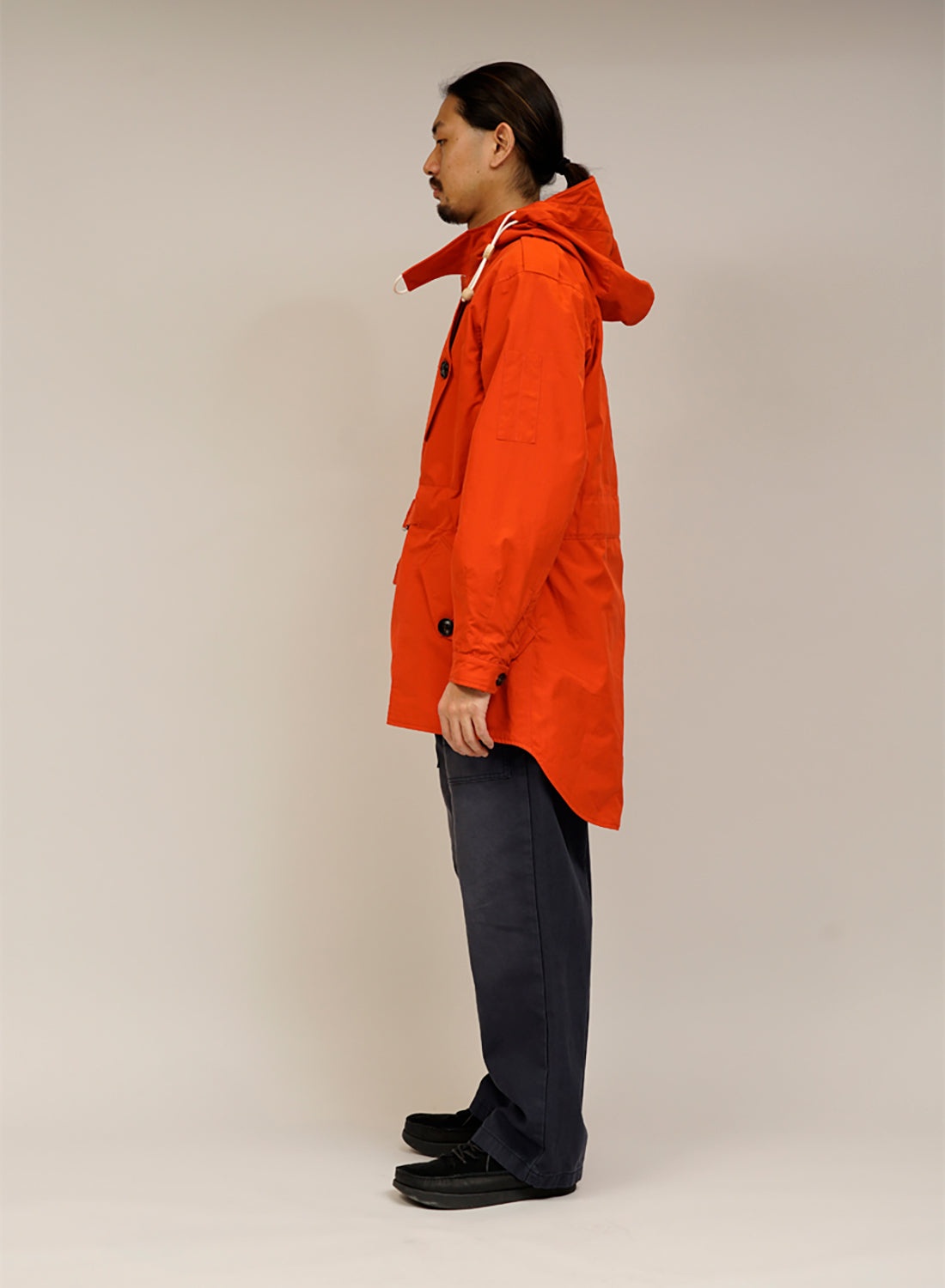 Cold Weather Parka in Orange - 5