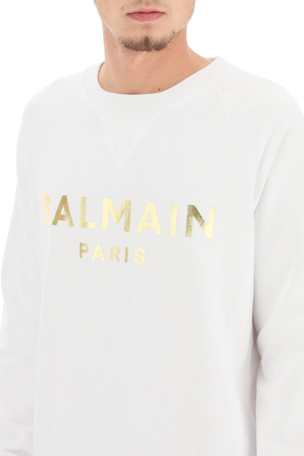 GOLDEN LOGO PRINT SWEATSHIRT - 5