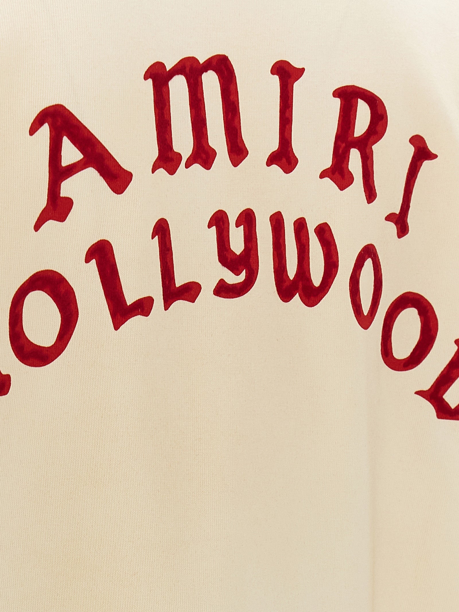Amiri Hollywood T-Shirt Beige - 4