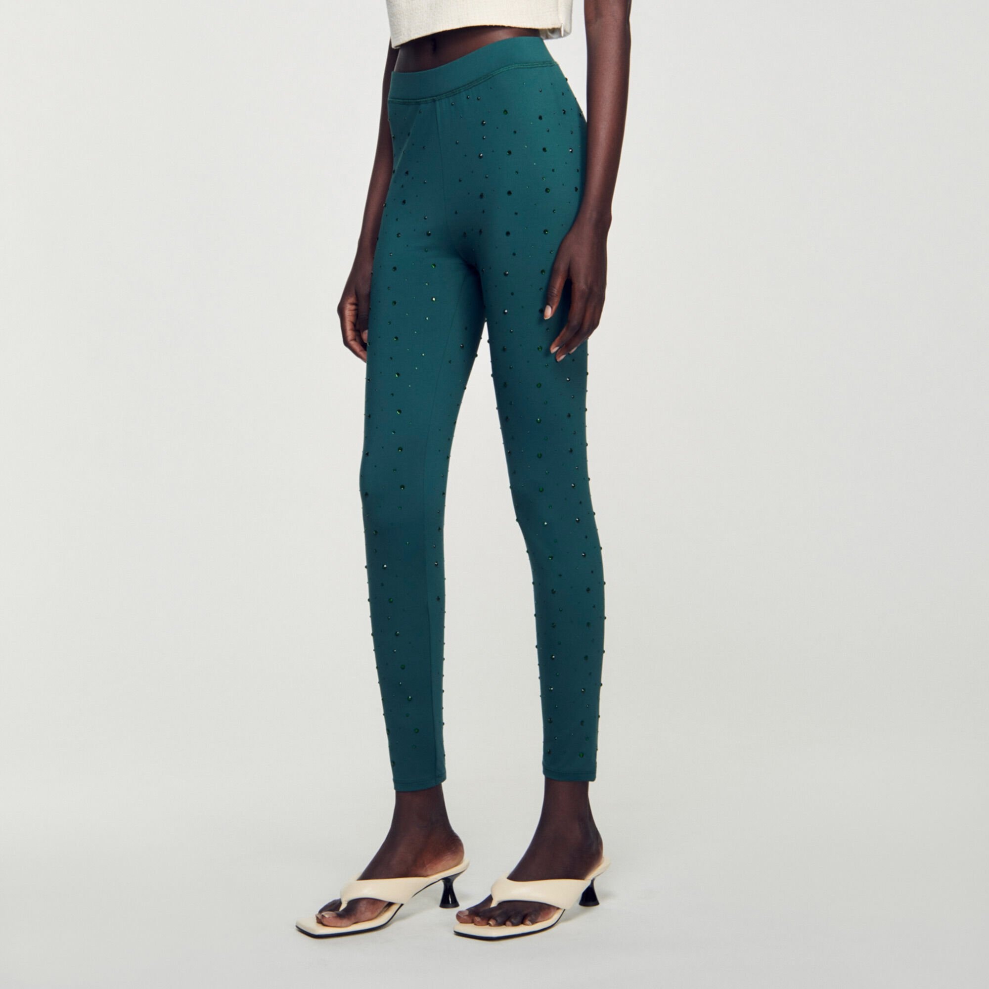 RHINESTONE LEGGINGS - 5