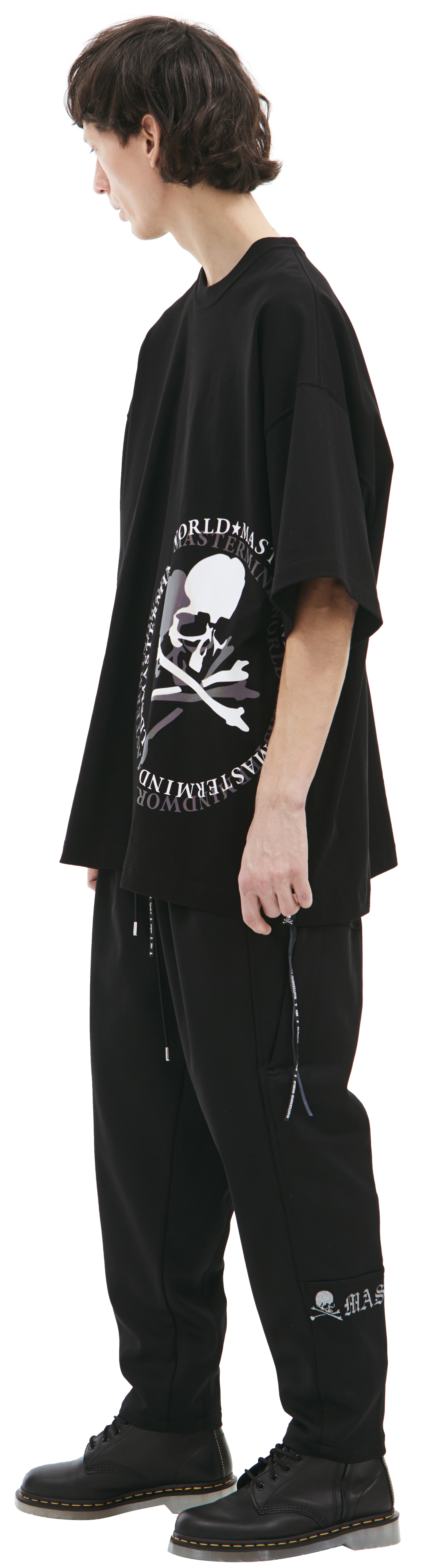 BLACK PRINT T-SHIRT - 2