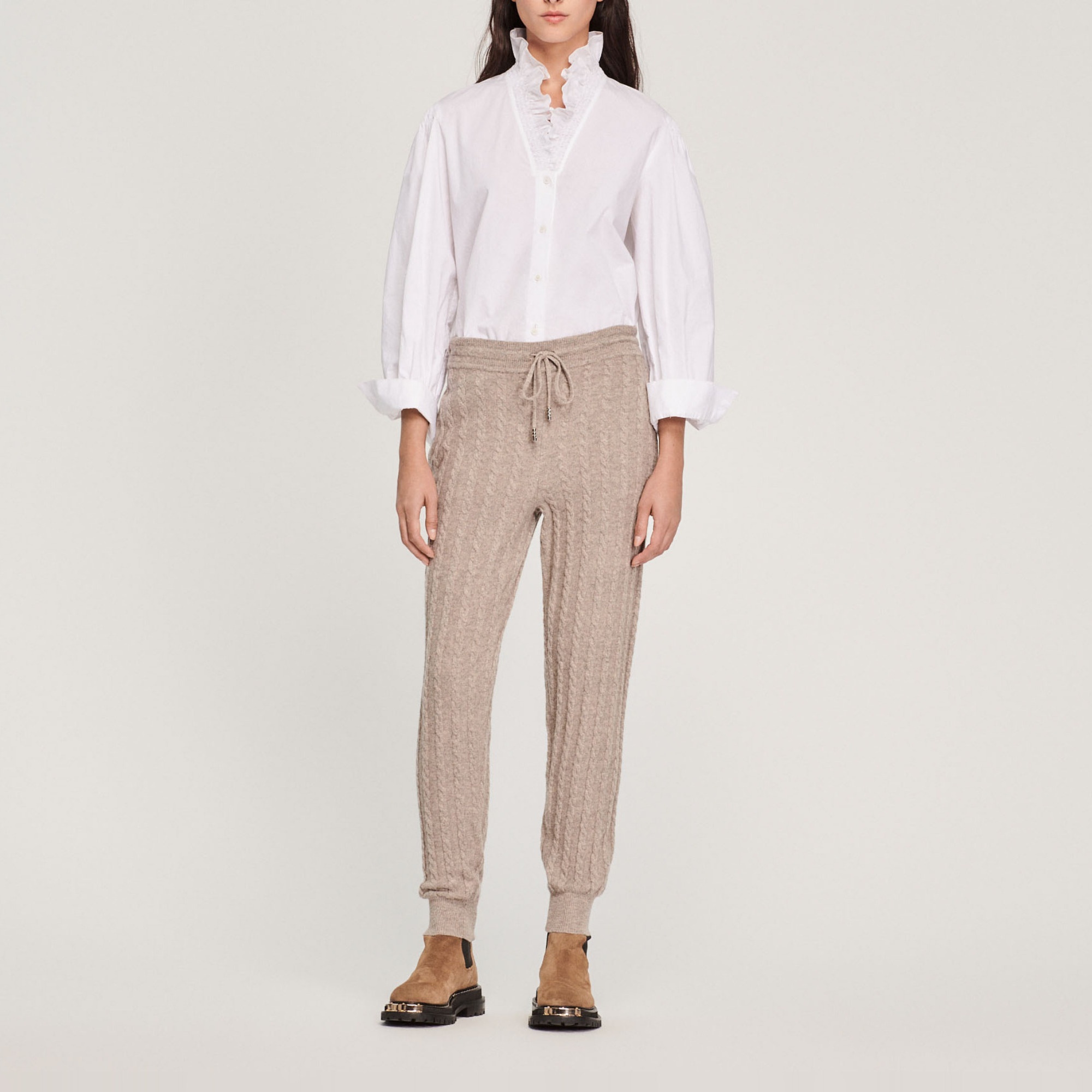 Knitted jogging bottoms - 3
