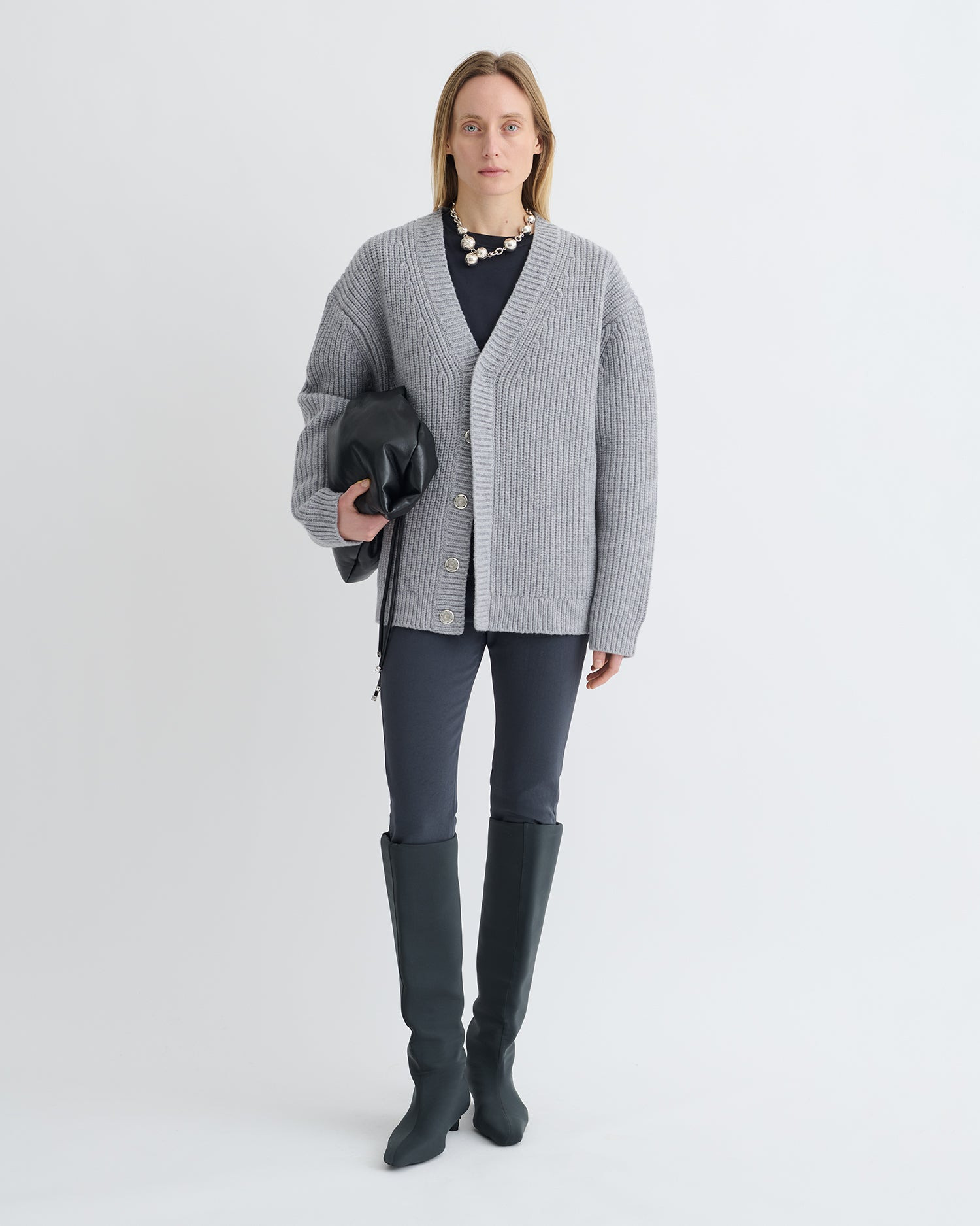 Merino and Cashmere-Blend Cardigan - 4