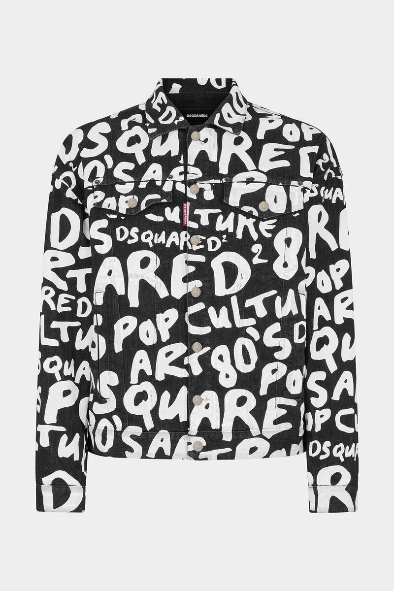 D2 POP 80'S  JEAN JACKET 1