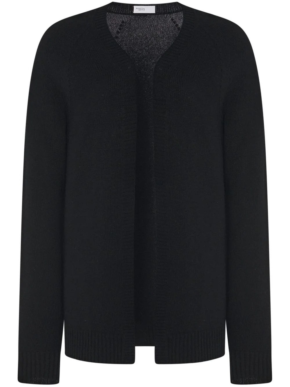 open-front cardigan - 1