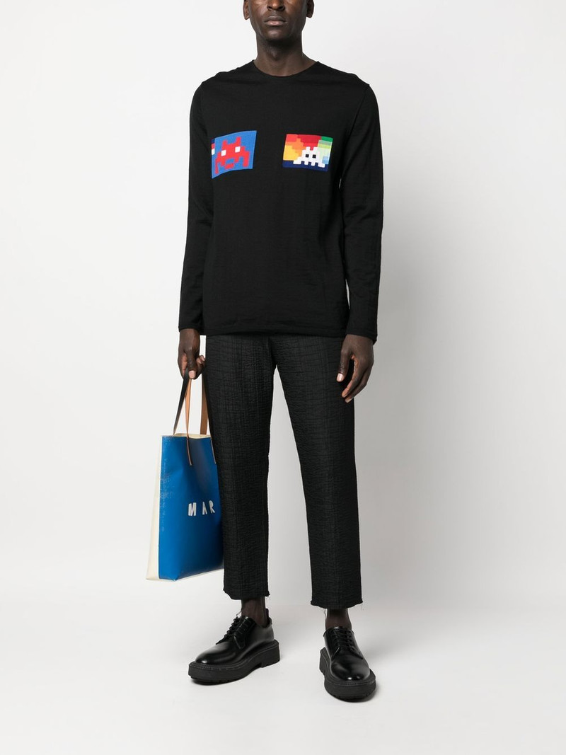 Comme des Garçons SHIRT Space Invaders jumper outlook