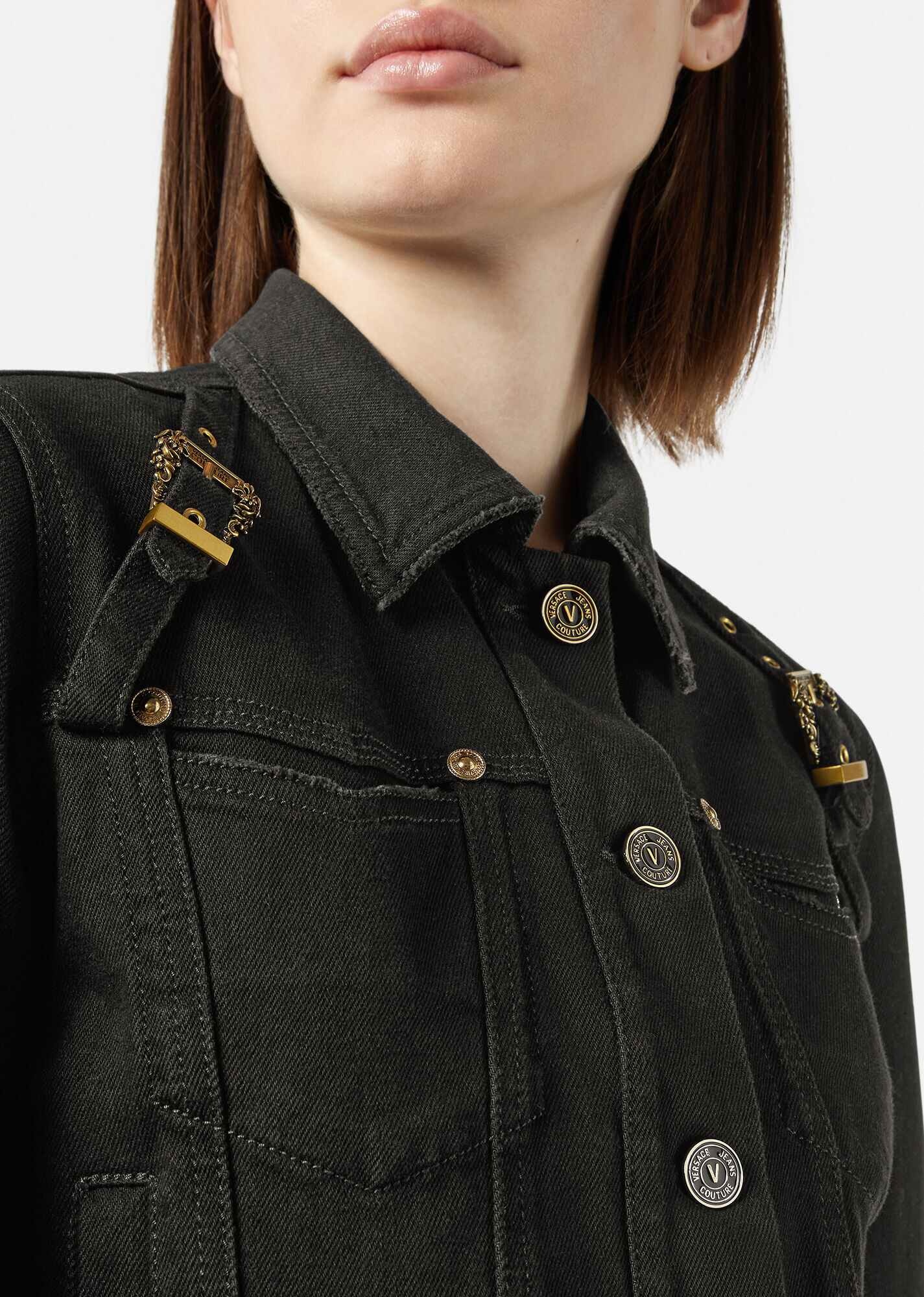 Baroque Couture 1 Denim Jacket - 5