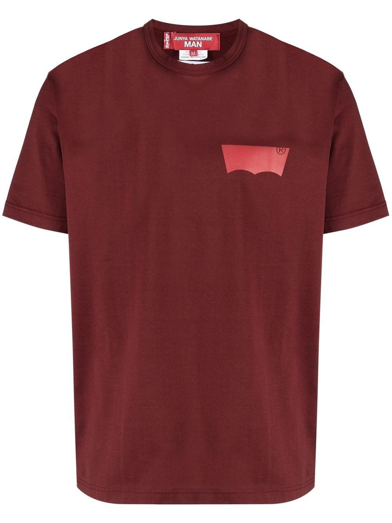 x Levi's logo-print T-shirt 1