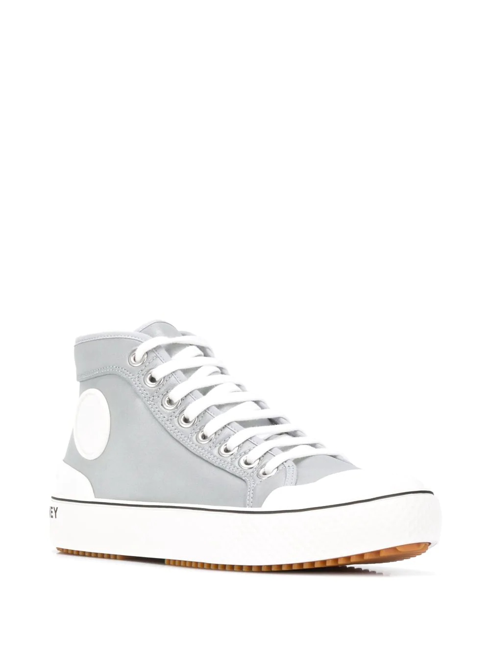 high-top lace-up sneakers - 2