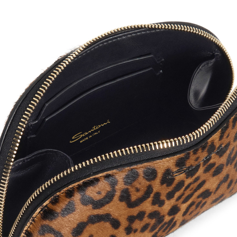 Animal-print cavallino pouch 3