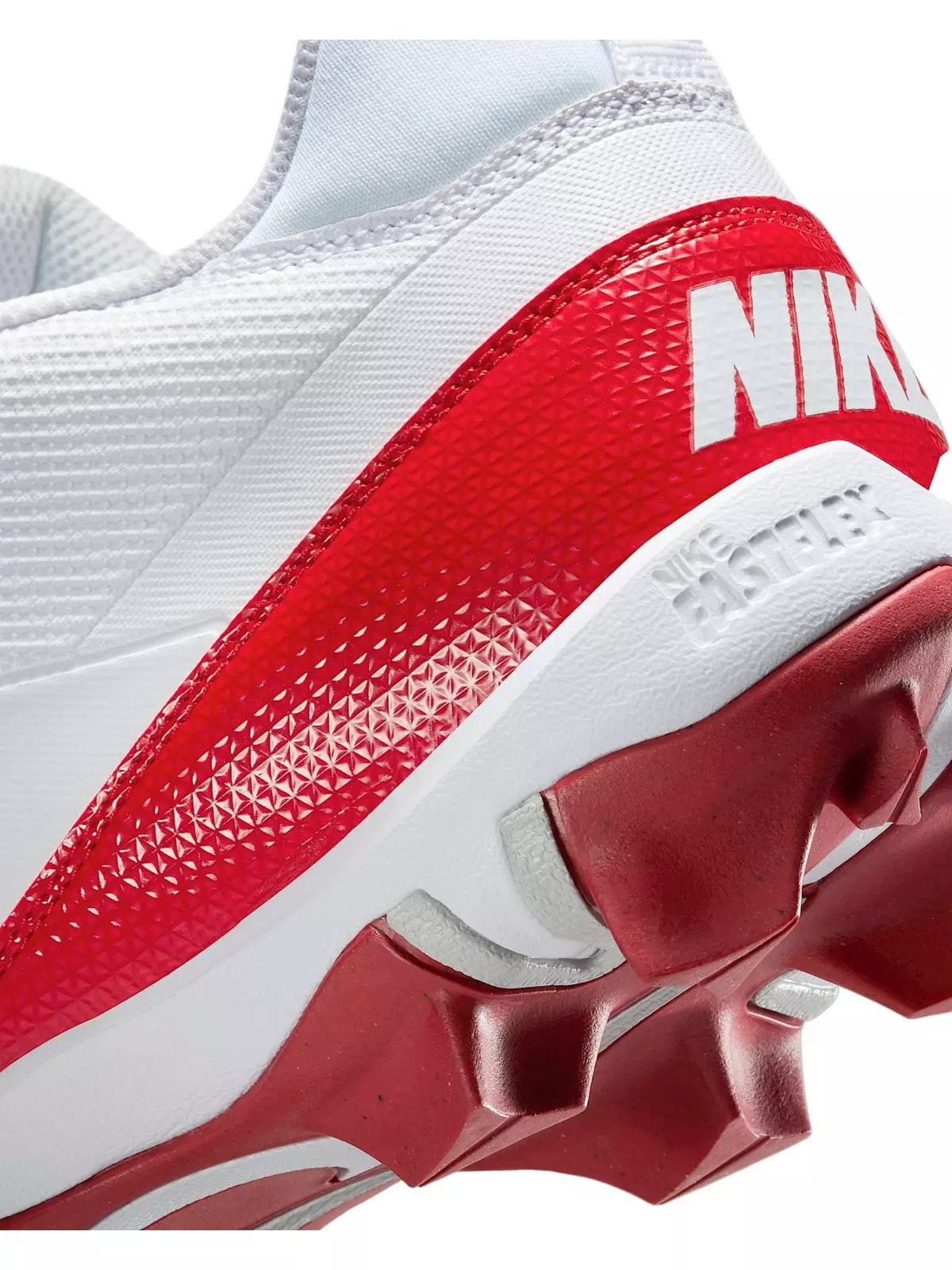 Alpha Menace 4 Shark "White/University Red/Photon Dust" Men's Football Cleat - 8