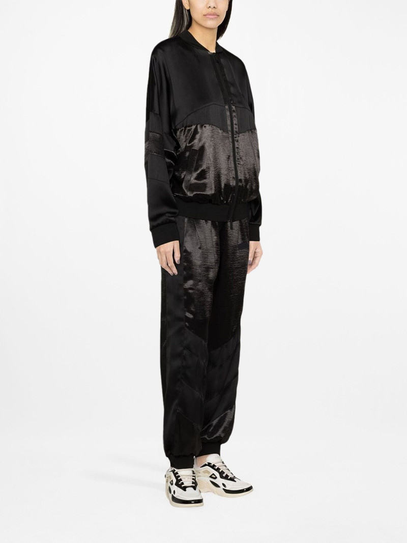shine-effect bomber jacket 3