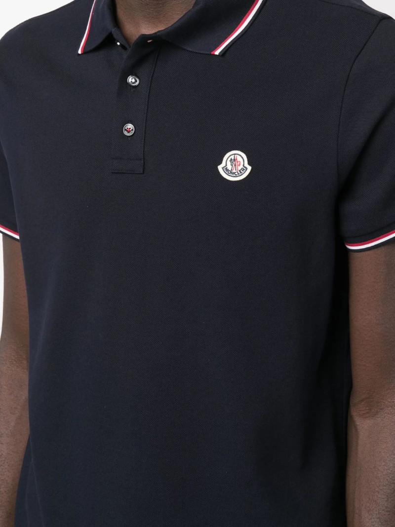 Moncler Logo Patch Polo Shirt outlook