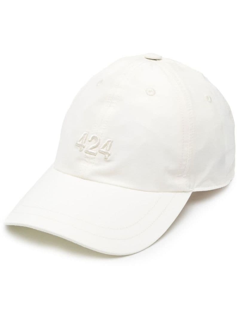logo-embroidery baseball cap - 1
