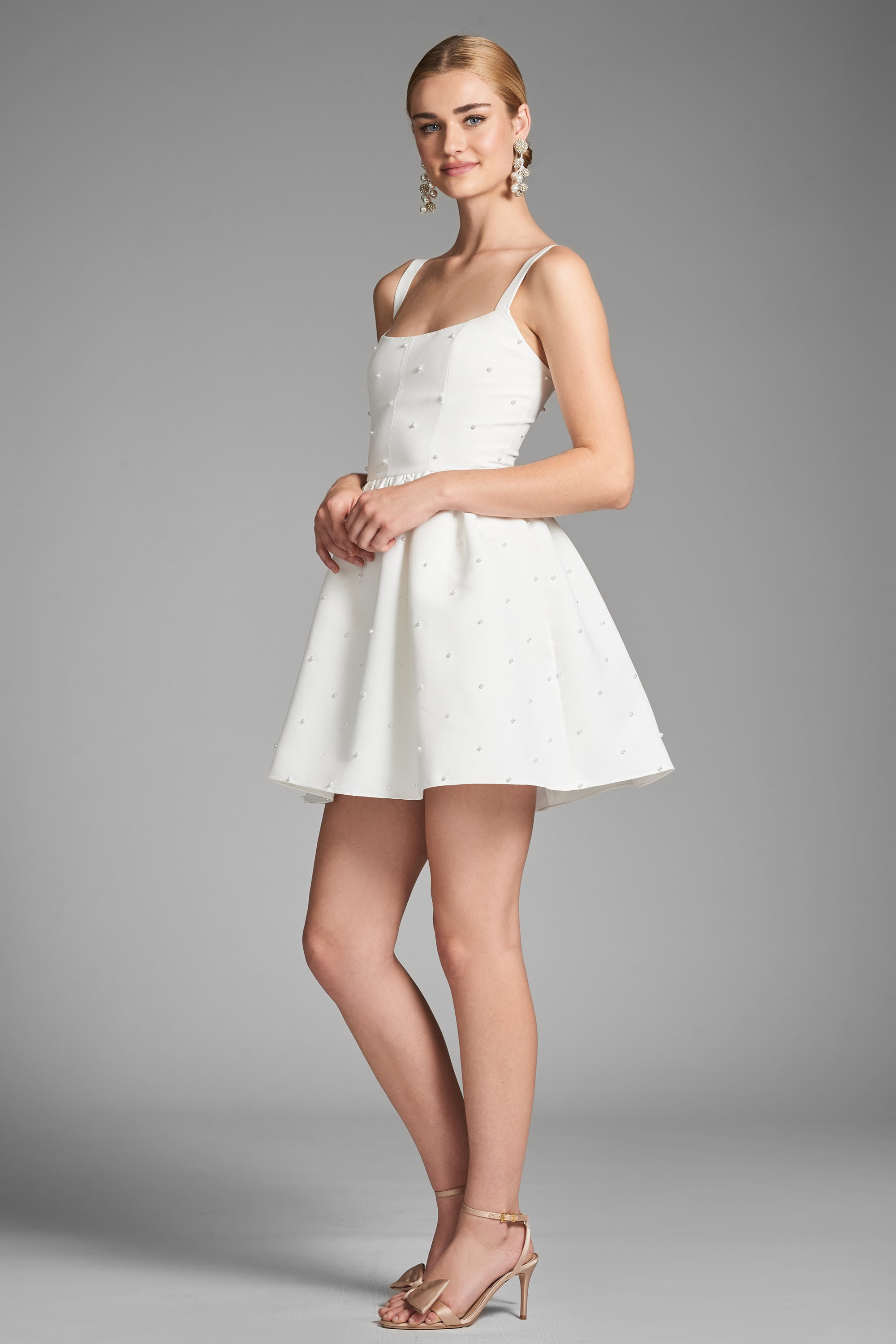 Quinn Dress - Ivory - 4