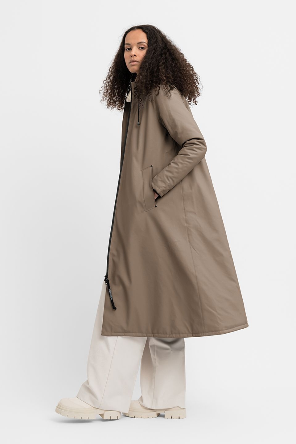 Mosebacke Long Winter Jacket Mole - 3