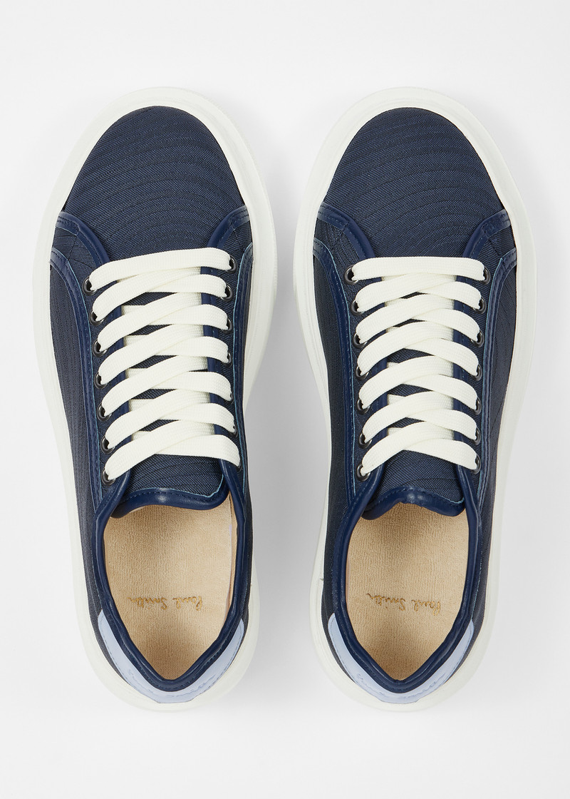 Women's Navy 'Swirl' 'Guppy' Platform Trainers 5