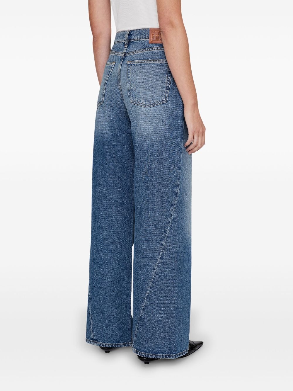 Brie wide-leg jeans - 4