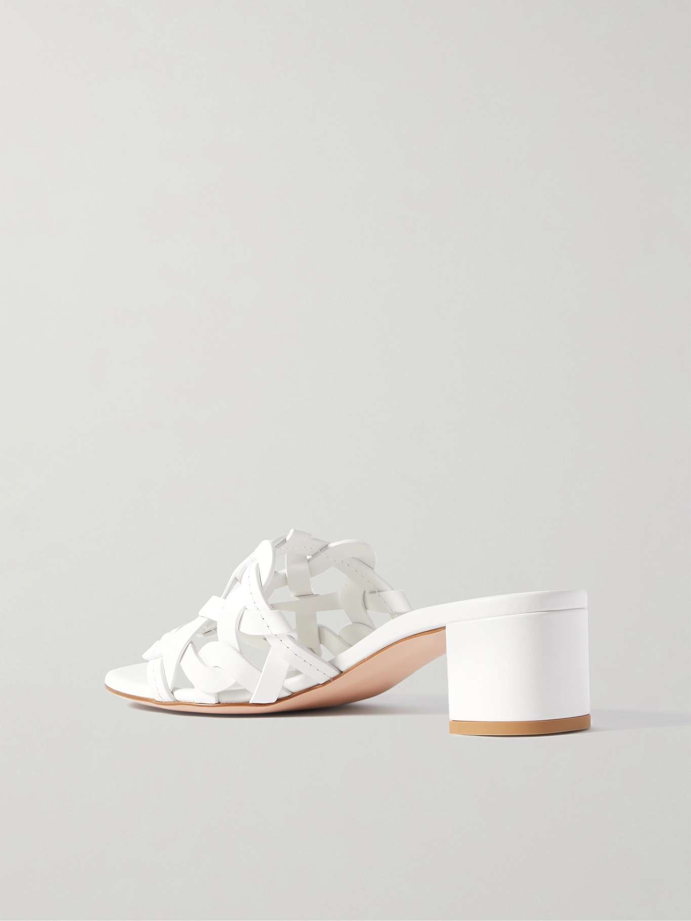 Amalfi 45 woven leather sandals - 3